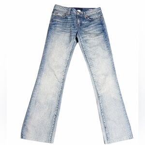 Martin + Osa Light Blue Bootcut Jeans Size 27 Long